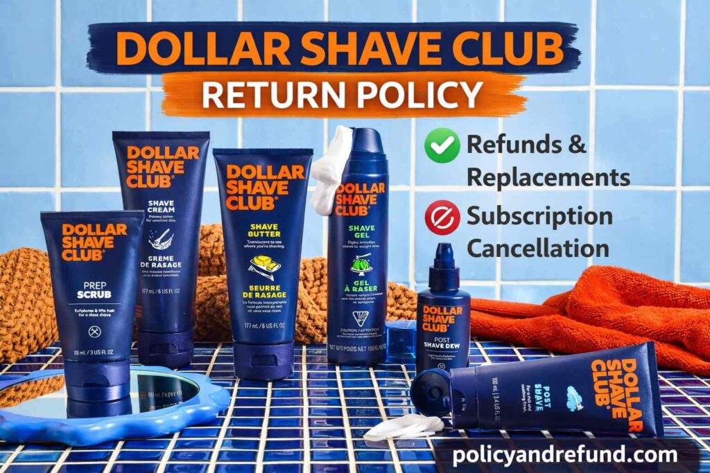 Dollar Shave Club Return Policy Explained: Refunds and Subscription Guide
