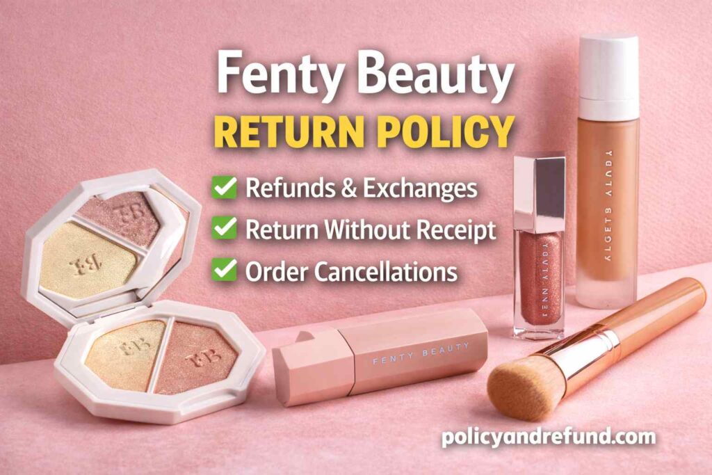 Fenty Beauty Return Policy
