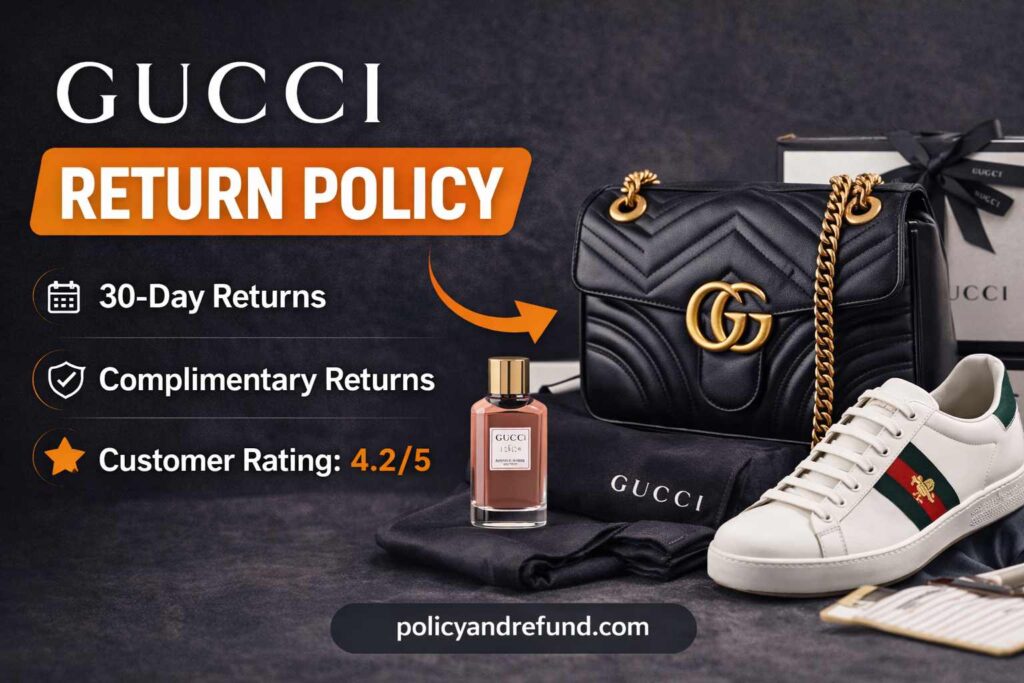 Gucci Return Policy (2026): 30-Day Returns, Exchanges & Refund Process