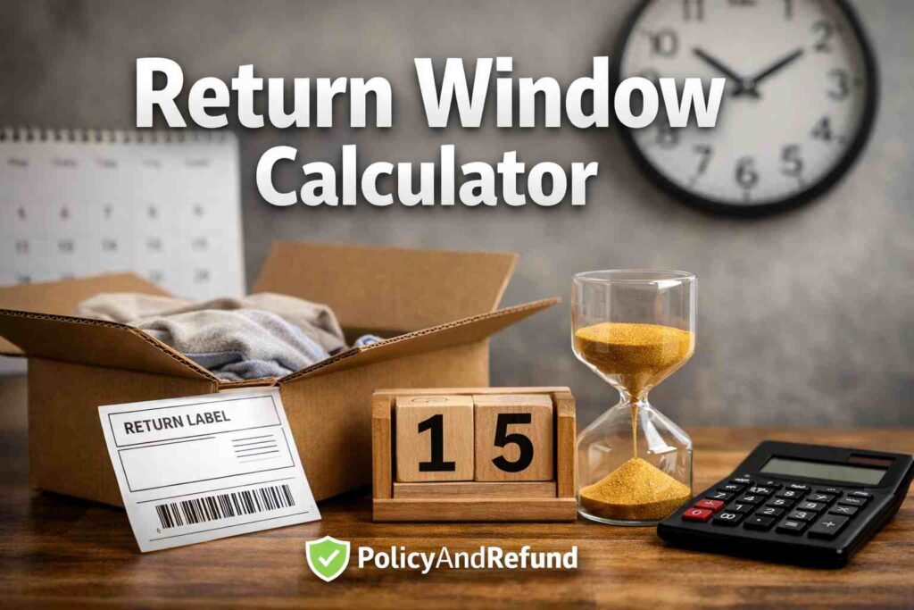 Return Window Calculator: How Long Do You Have to Return an Item?