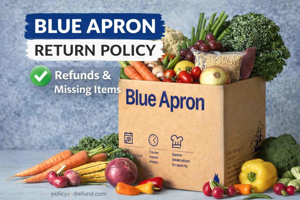 Blue Apron Return Policy Explained – Refunds, Delivery Issues & Account Cancellation