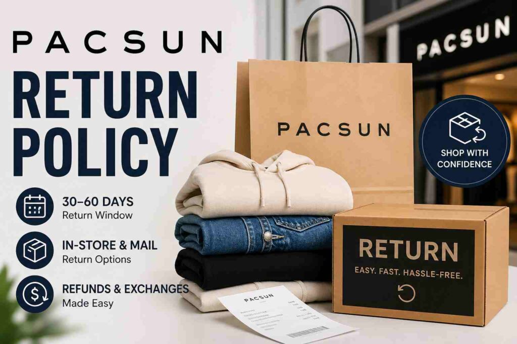 PacSun Return Policy 2026: 60 Days, Refund Fees & How to Return Fast