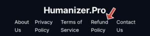 humanizer pro refund policy