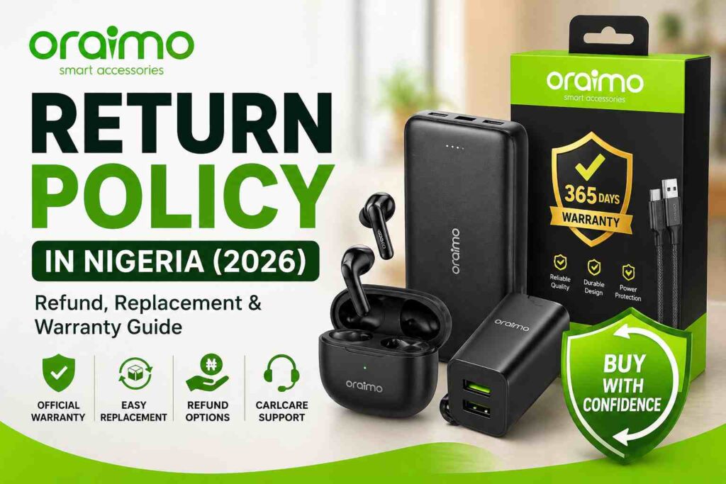 image for oraimo return policy