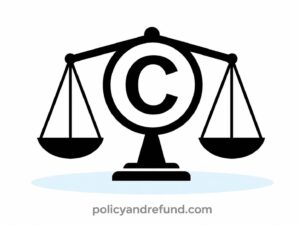 Copyright symbol with fair use indication