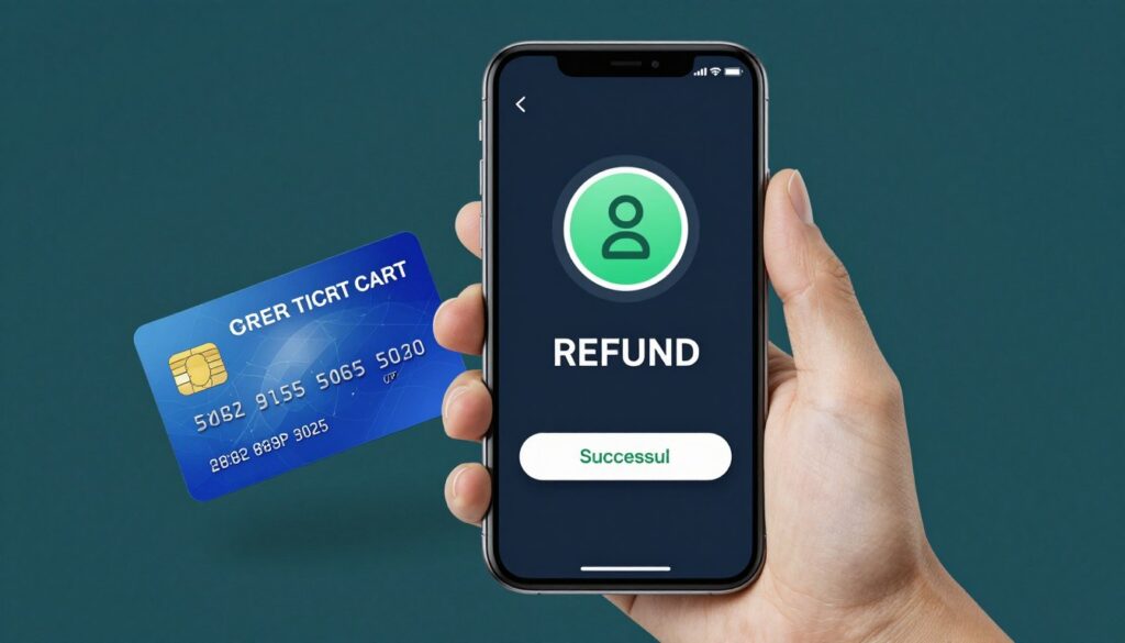Mango refund process payment method credit card transaction
